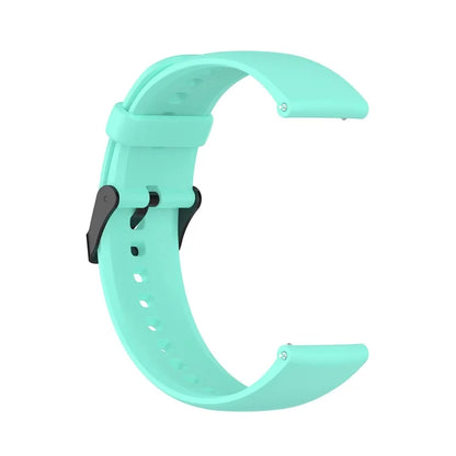 For SKG V9 / V9 Pro / Huami Amazfit Bip 5 / Bip 5 Unity Watch Strap Liquid Silicone Band Replacement