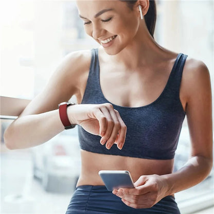For Huawei Watch GT 3 42mm / GT 3 Pro 43mm Watch Band 20mm Leather Coated Silicone Strap with Magnetic Buckle