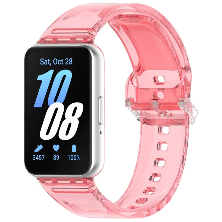 For Samsung Galaxy Fit3 R390 TPU Watch Band Change Color Wrist Strap