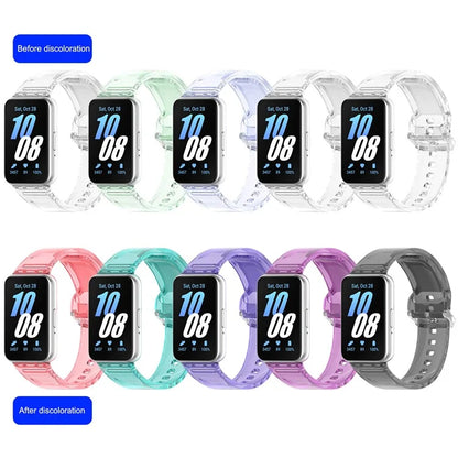For Samsung Galaxy Fit3 R390 TPU Watch Band Change Color Wrist Strap