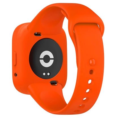 For Xiaomi Redmi Watch 3 Active Silicone Strap Replacement Wrist Band with Watch Case