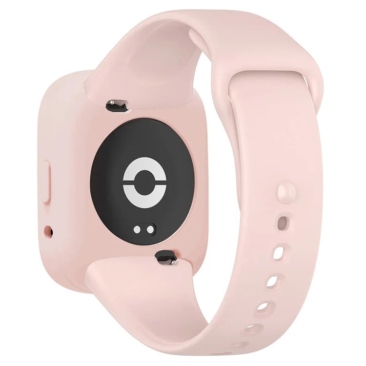 For Xiaomi Redmi Watch 3 Active Silicone Strap Replacement Wrist Band with Watch Case