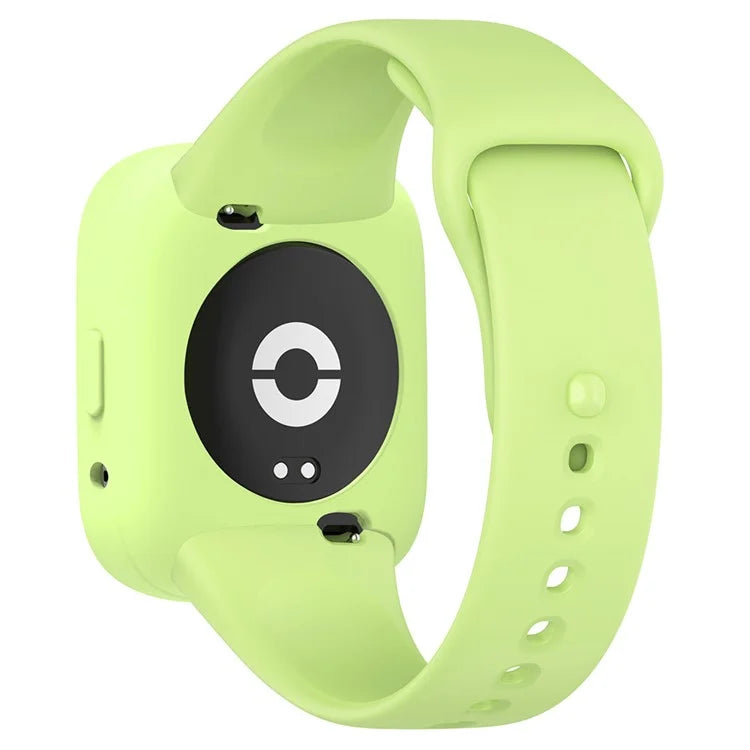 For Xiaomi Redmi Watch 3 Active Silicone Strap Replacement Wrist Band with Watch Case