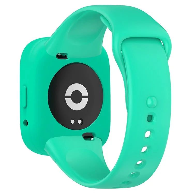 For Xiaomi Redmi Watch 3 Active Silicone Strap Replacement Wrist Band with Watch Case