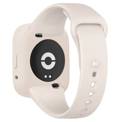 For Xiaomi Redmi Watch 3 Active Silicone Strap Replacement Wrist Band with Watch Case