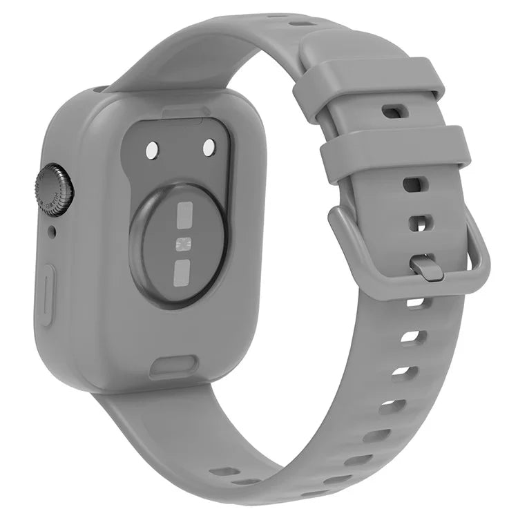 For Huawei Watch Fit 3 Silicone Band Wrist Strap with Watch Case