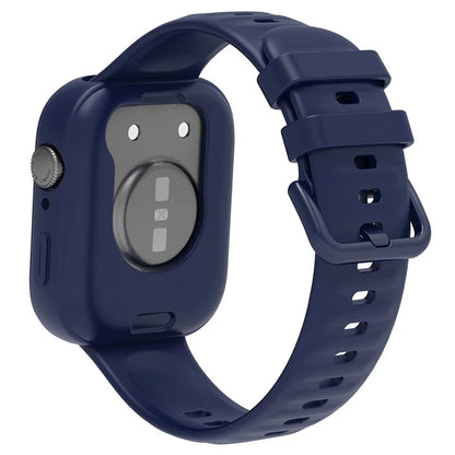 For Huawei Watch Fit 3 Silicone Band Wrist Strap with Watch Case