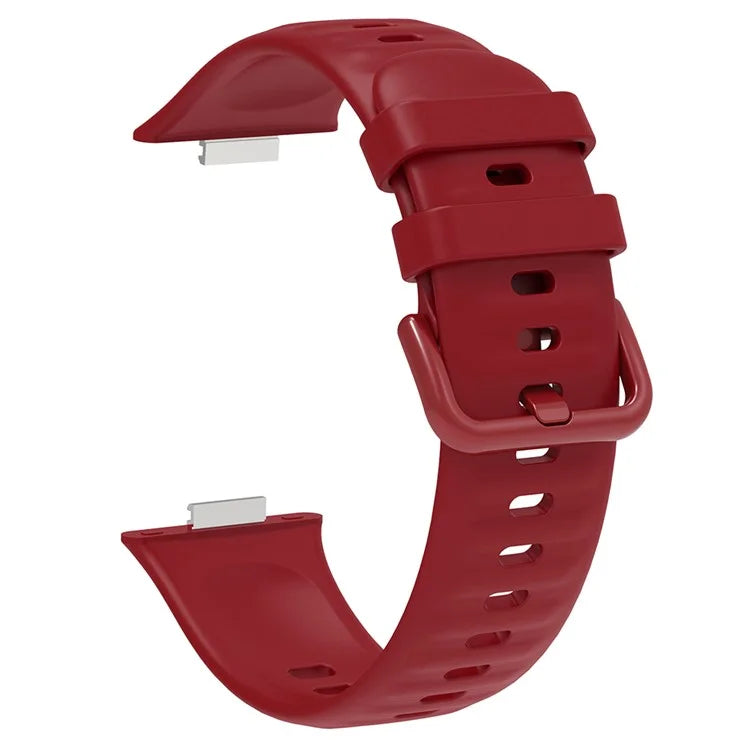 For Huawei Watch Fit 3 Silicone Band Wrist Strap with Watch Case