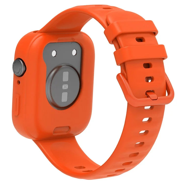 For Huawei Watch Fit 3 Silicone Band Wrist Strap with Watch Case