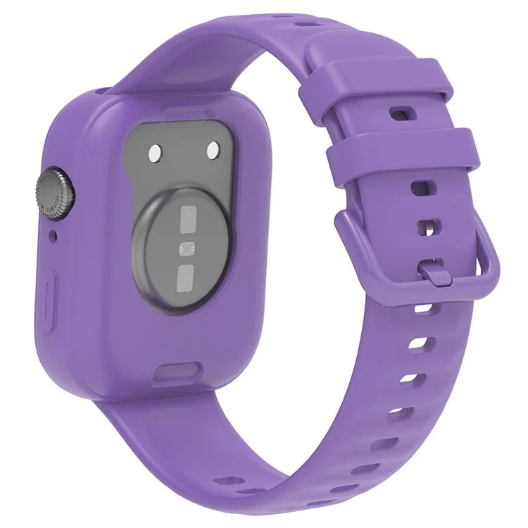 For Huawei Watch Fit 3 Silicone Band Wrist Strap with Watch Case