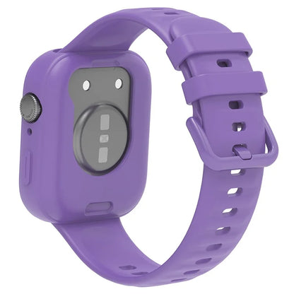 For Huawei Watch Fit 3 Silicone Band Wrist Strap with Watch Case