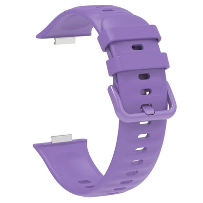 For Huawei Watch Fit 3 Silicone Band Wrist Strap with Watch Case