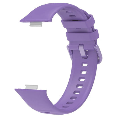 For Huawei Watch Fit 3 Silicone Band Wrist Strap with Watch Case