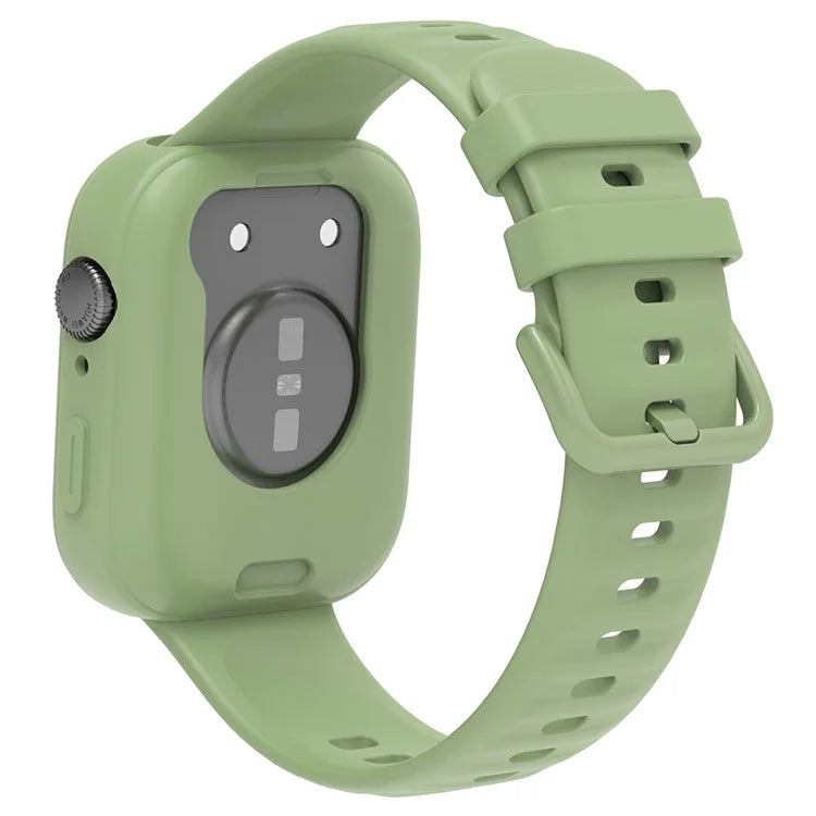 For Huawei Watch Fit 3 Silicone Band Wrist Strap with Watch Case