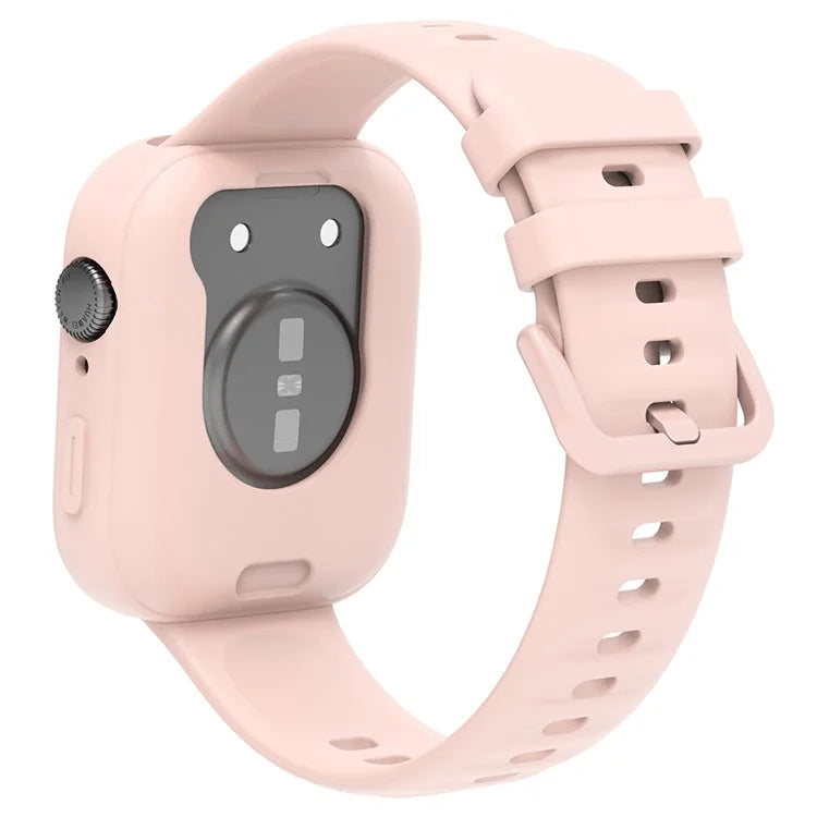 For Huawei Watch Fit 3 Silicone Band Wrist Strap with Watch Case