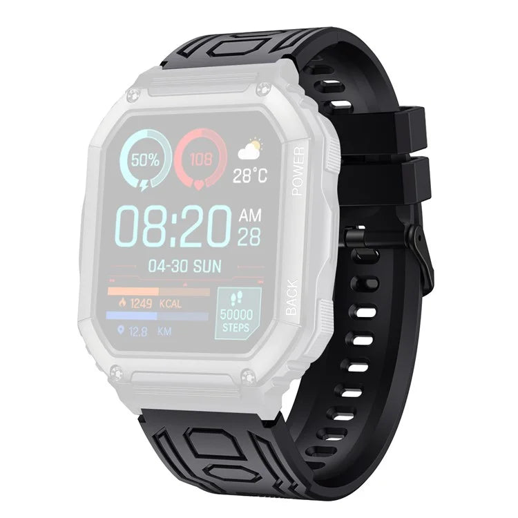 For Garmin Fenix 7 / 7 Pro / 6 / 5 Replacement Wrist Band 22mm Adjustable Silicone Watch Strap