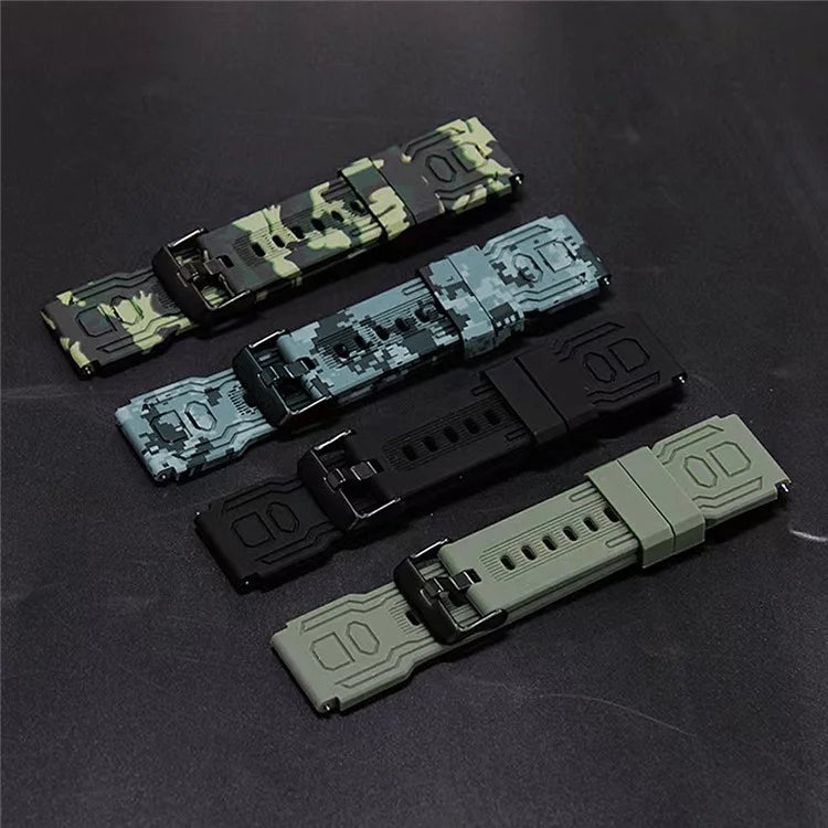 For Garmin Fenix 7 / 7 Pro / 6 / 5 Replacement Wrist Band 22mm Adjustable Silicone Watch Strap