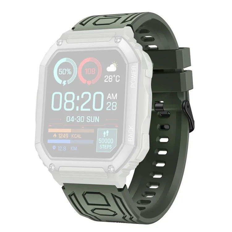 For Garmin Fenix 7 / 7 Pro / 6 / 5 Replacement Wrist Band 22mm Adjustable Silicone Watch Strap