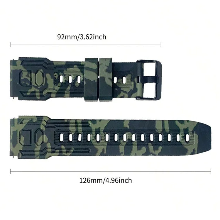 For Garmin Fenix 7 / 7 Pro / 6 / 5 Replacement Wrist Band 22mm Adjustable Silicone Watch Strap