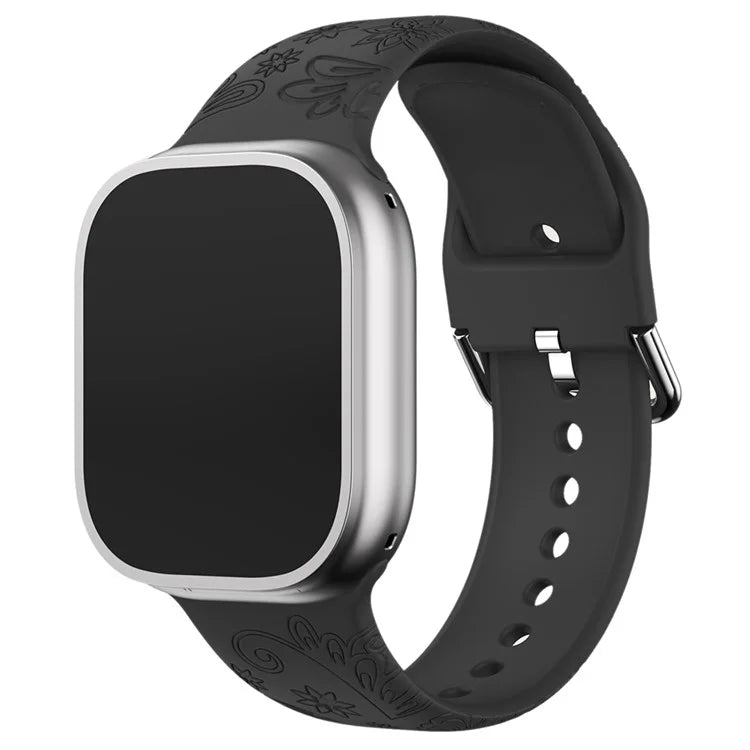 For Apple Watch Ultra 2 Ultra 49mm / 9 8 7 45mm / 6 5 4 SE (2022) SE (2023) SE 44mm / 3 2 1 42mm Pattern Imprinted Silicone Strap