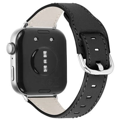 For Huawei Watch Fit 3 PU Leather Band Slim Watch Strap