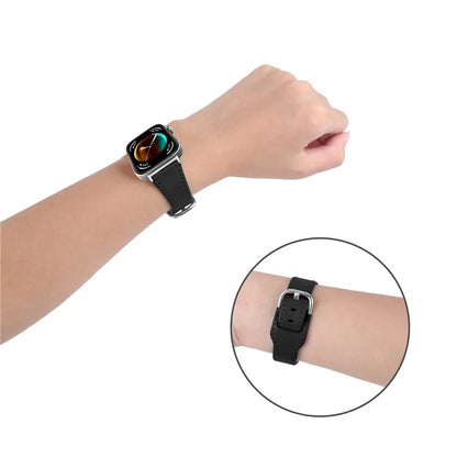 For Huawei Watch Fit 3 PU Leather Band Slim Watch Strap