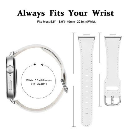For Huawei Watch Fit 3 PU Leather Band Slim Watch Strap
