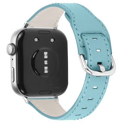 For Huawei Watch Fit 3 PU Leather Band Slim Watch Strap