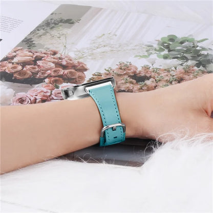 For Huawei Watch Fit 3 PU Leather Band Slim Watch Strap