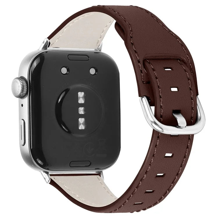 For Huawei Watch Fit 3 PU Leather Band Slim Watch Strap