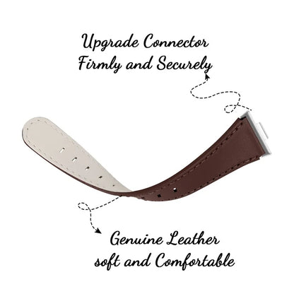 For Huawei Watch Fit 3 PU Leather Band Slim Watch Strap