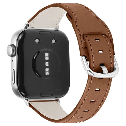 For Huawei Watch Fit 3 PU Leather Band Slim Watch Strap