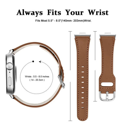 For Huawei Watch Fit 3 PU Leather Band Slim Watch Strap