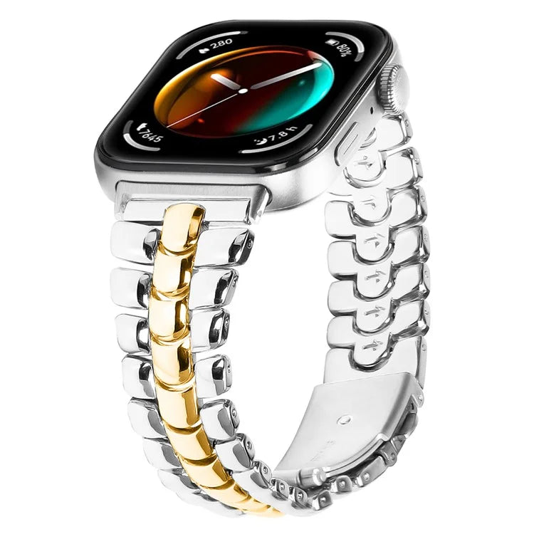 For Huawei Watch Fit 3 Watch Band Fishbone Design Wrist Strap Bracelet