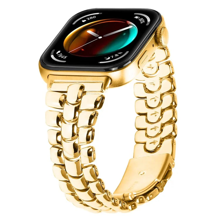 For Huawei Watch Fit 3 Watch Band Fishbone Design Wrist Strap Bracelet