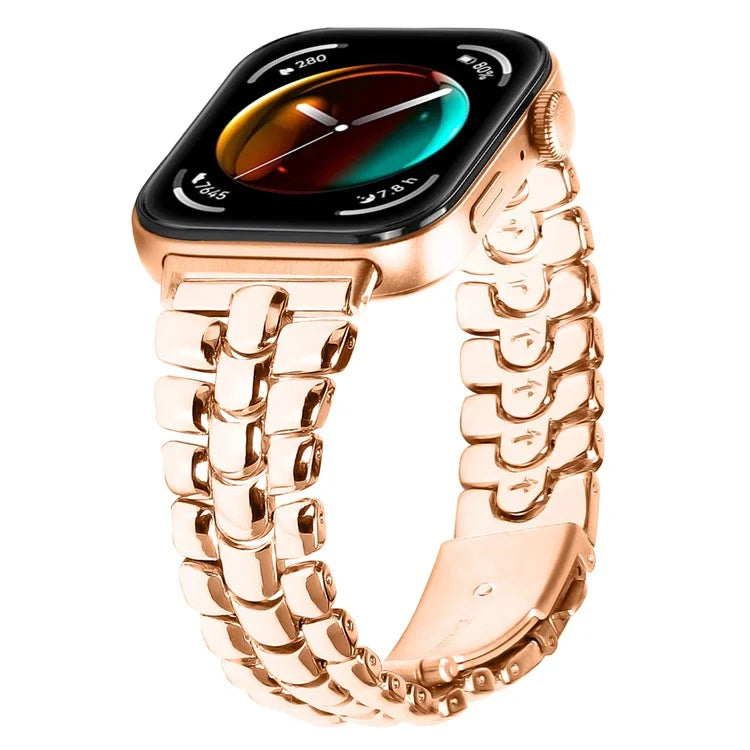 For Huawei Watch Fit 3 Watch Band Fishbone Design Wrist Strap Bracelet