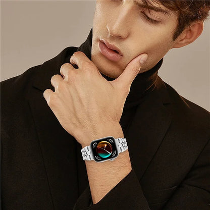 For Huawei Watch Fit 3 Watch Band Fishbone Design Wrist Strap Bracelet