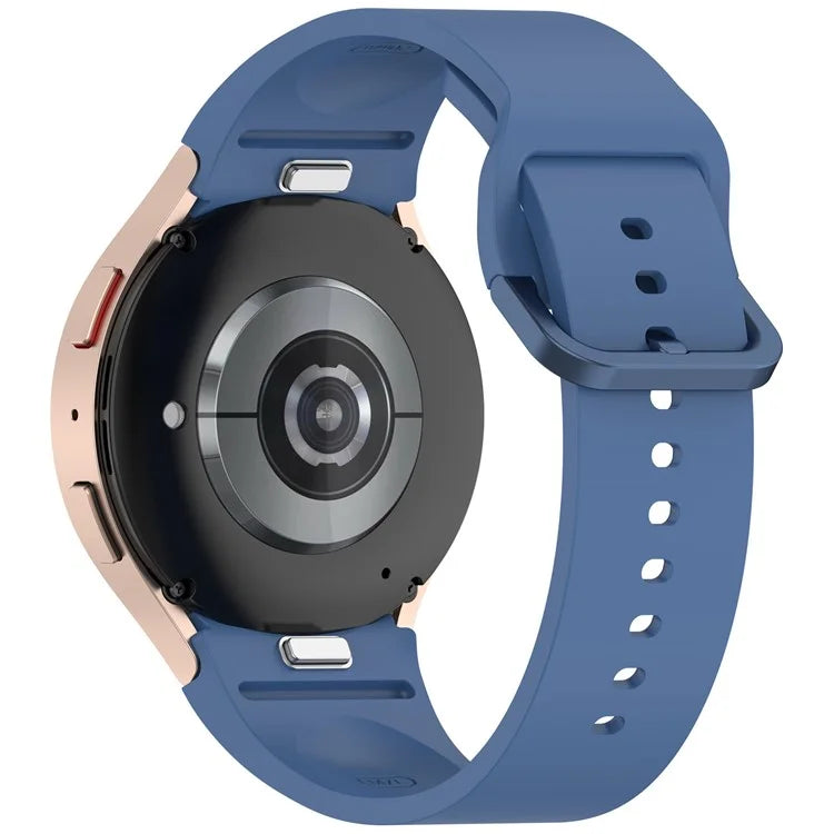 For Samsung Galaxy Watch7 / Watch FE / Watch6 / Watch 5 / Watch4 Silicone Watch Band Wrist Strap