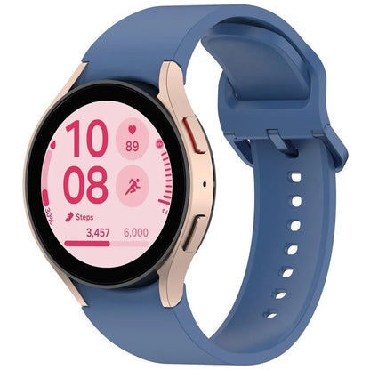 For Samsung Galaxy Watch7 / Watch FE / Watch6 / Watch 5 / Watch4 Silicone Watch Band Wrist Strap