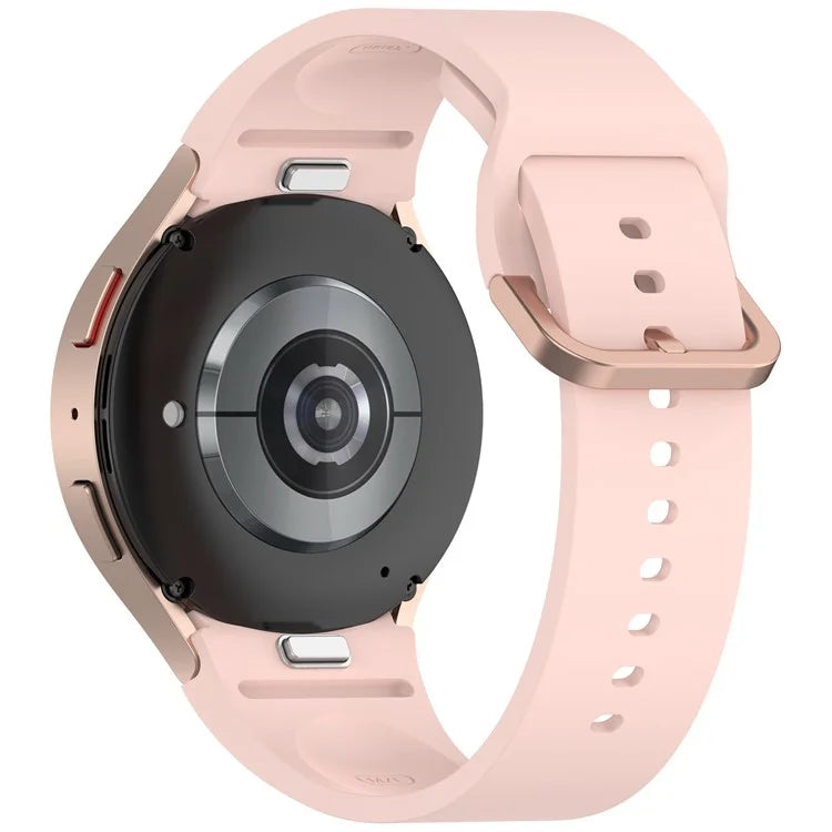 For Samsung Galaxy Watch7 / Watch FE / Watch6 / Watch 5 / Watch4 Silicone Watch Band Wrist Strap