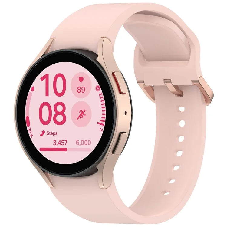 For Samsung Galaxy Watch7 / Watch FE / Watch6 / Watch 5 / Watch4 Silicone Watch Band Wrist Strap