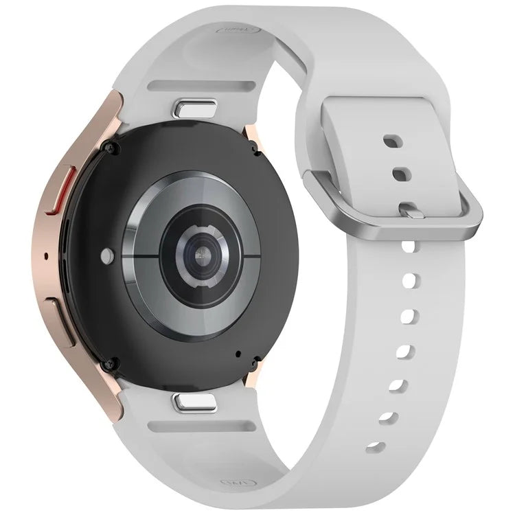 For Samsung Galaxy Watch7 / Watch FE / Watch6 / Watch 5 / Watch4 Silicone Watch Band Wrist Strap