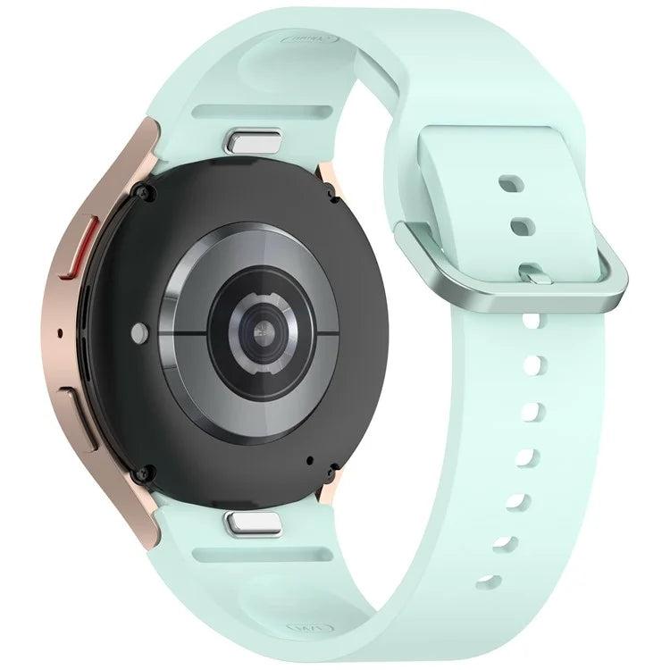 For Samsung Galaxy Watch7 / Watch FE / Watch6 / Watch 5 / Watch4 Silicone Watch Band Wrist Strap