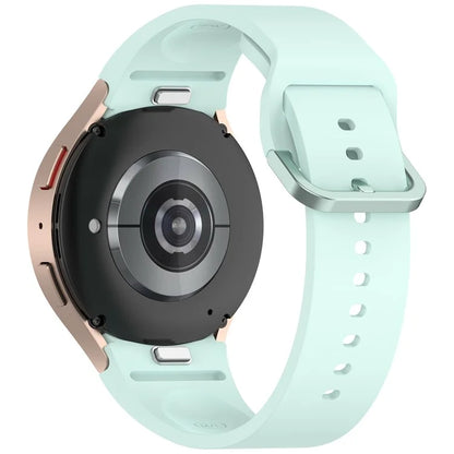For Samsung Galaxy Watch7 / Watch FE / Watch6 / Watch 5 / Watch4 Silicone Watch Band Wrist Strap
