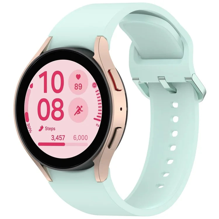 For Samsung Galaxy Watch7 / Watch FE / Watch6 / Watch 5 / Watch4 Silicone Watch Band Wrist Strap