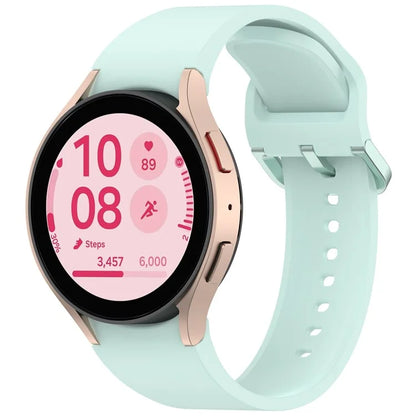 For Samsung Galaxy Watch7 / Watch FE / Watch6 / Watch 5 / Watch4 Silicone Watch Band Wrist Strap