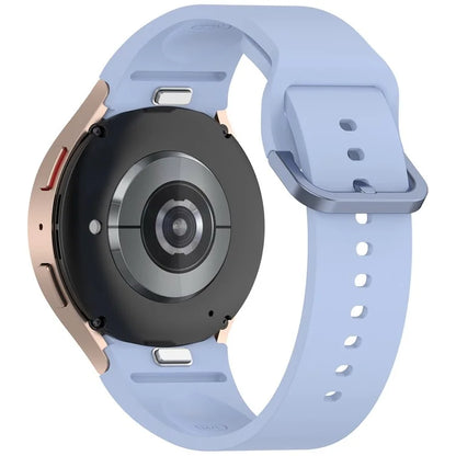 For Samsung Galaxy Watch7 / Watch FE / Watch6 / Watch 5 / Watch4 Silicone Watch Band Wrist Strap