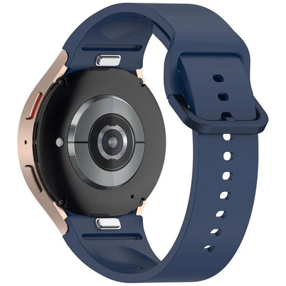 For Samsung Galaxy Watch7 / Watch FE / Watch6 / Watch 5 / Watch4 Silicone Watch Band Wrist Strap