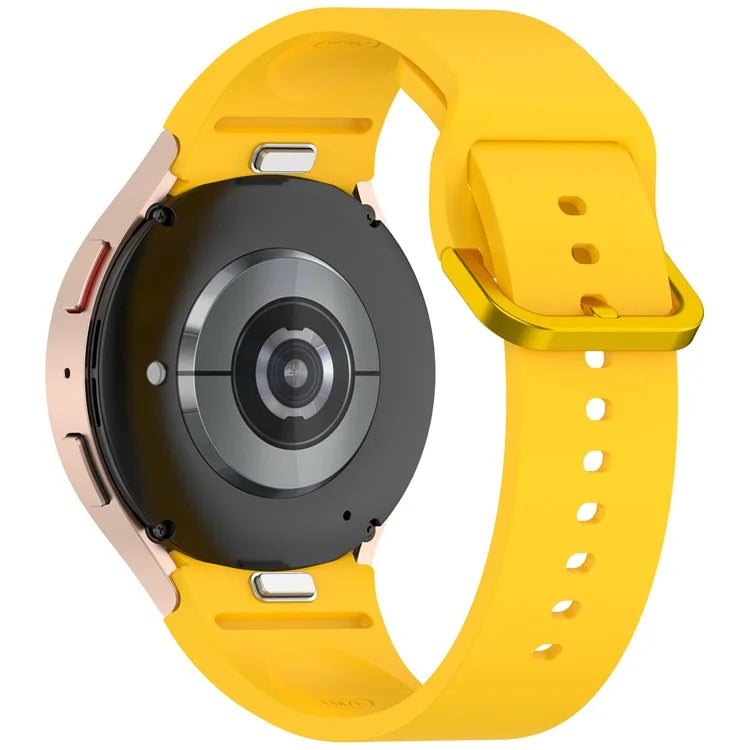 For Samsung Galaxy Watch7 / Watch FE / Watch6 / Watch 5 / Watch4 Silicone Watch Band Wrist Strap