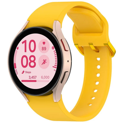 For Samsung Galaxy Watch7 / Watch FE / Watch6 / Watch 5 / Watch4 Silicone Watch Band Wrist Strap